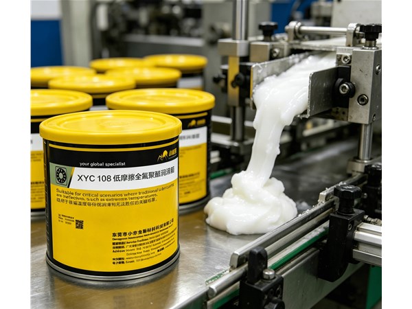 告别高价进口！国产 XYC 108 全氟聚醚润滑脂，性能平替更省钱
